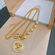 Okify Versace Medusa Gold Necklace - 3