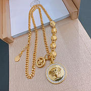 Okify Versace Medusa Gold Necklace - 2