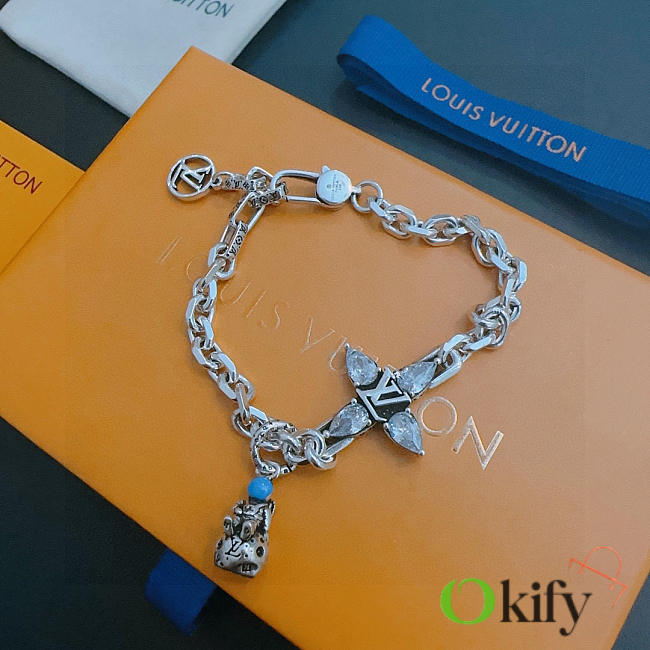 Okify Louis Vuitton Silver Bracelet 24953 - 1