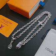 Okify Louis Vuitton Silver Necklace 24954 - 6