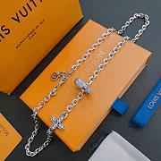 Okify Louis Vuitton Silver Necklace 24954 - 4