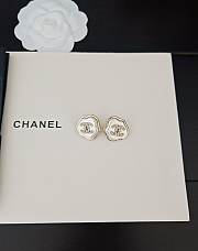 Okify CC Light Gold Stud Earrings  - 3