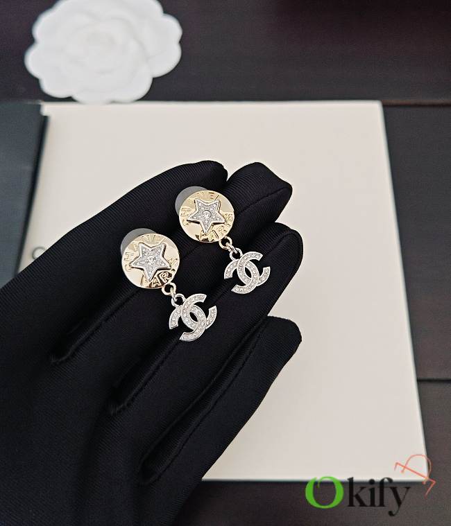 Okify CC Drop Earrings 24956 - 1