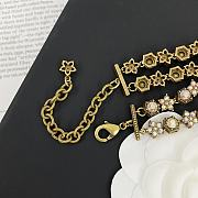 Okify Gucci Gold Necklace With Flower - 5