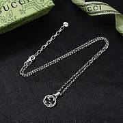 Okify Gucci Blondie Silver Necklace - 4
