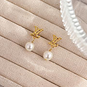 Okify Louis Vuitton Iconic Louisa Drop Earrings M01585 - 2