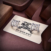 Okify Burberry Gold/Silver Earrings - 4