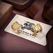 Okify Burberry Gold/Silver Earrings - 2