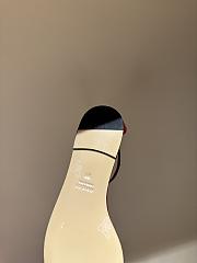 Okify Gucci Gold Bamboo Buckle Sandals In Red With Flat/9.5cm Heel Height - 5