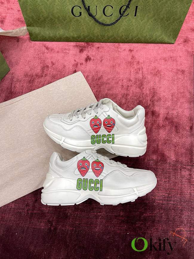 Okify Gucci Strawberry Sneakers  - 1