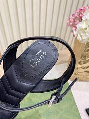 Okify Gucci Black High Heel Sandals  - 5