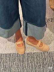 Okify CC Light Brown Mary Jane Shoes - 2