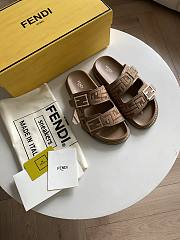 Okify Fendi Brown Sandals 24986 - 1