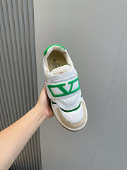 Okify Valentino Freedot Sneakers In Green - 6