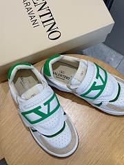 Okify Valentino Freedot Sneakers In Green - 4