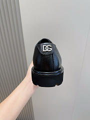 Okify Dolce & Gabbana Black Derby Men Loafers - 5