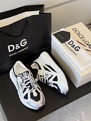 Okify Dolce & Gabbana Black And White Sneakers - 1