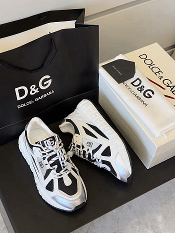 Okify Dolce & Gabbana Black And White Sneakers