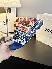 Okify Dolce & Gabbana Blue Slides - 5