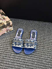 Okify Dolce & Gabbana Blue Slides - 1