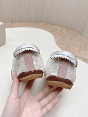 Okify GGDB Sequin Sneakers With Pink Stars - 5
