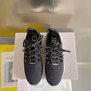 Okify Jimmy Choo Veles Sneakers In Black 4.5cm - 3