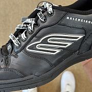 Okify Balenciaga Hamptons Worn-Out Sneakers In Black  - 5