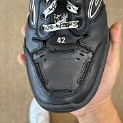 Okify Balenciaga Hamptons Worn-Out Sneakers In Black  - 6