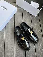 Okify Celine Arc de Triomphe Loafers In Black  - 1