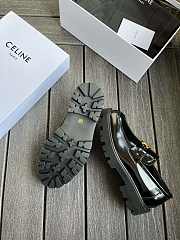 Okify Celine Arc de Triomphe Loafers In Black  - 3