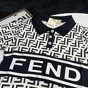 Okify Fendi Set Of Polo And Shorts For Kids - 4