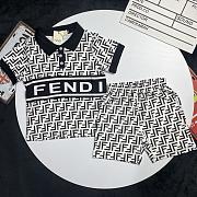Okify Fendi Set Of Polo And Shorts For Kids - 1