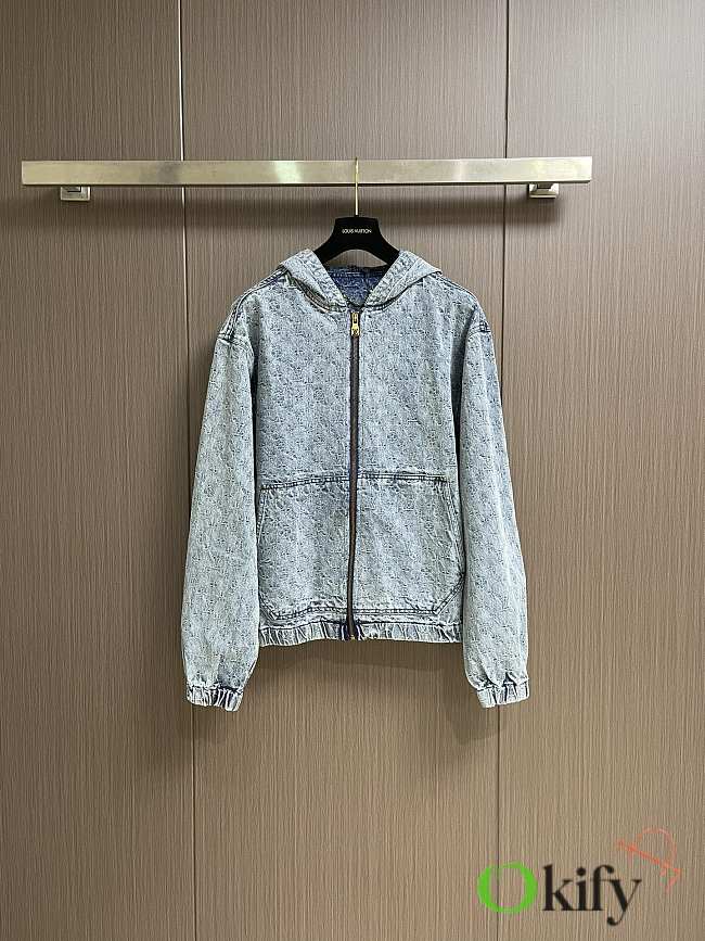 Okify Louis Vuitton Denim Jacket 25037 - 1