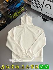 Okify Louis Vuitton White Hoodie  - 4