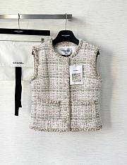 Okify CC Silk Tweed Vest 25040 - 1