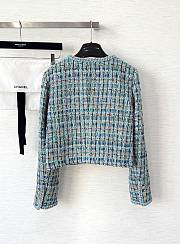 Okify CC Blue Tweed Jacket  - 6