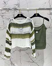 Okify CC Set Of Green Knit Sweater - 1