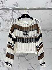 Okify CC Set Of Brown Knit Sweater - 6