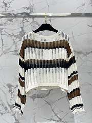 Okify CC Set Of Brown Knit Sweater - 4