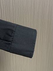 Okify Fendi Black Cotton Silk Shirt  - 3