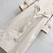 Okify MaxMara White Belt Trench Coat  - 5