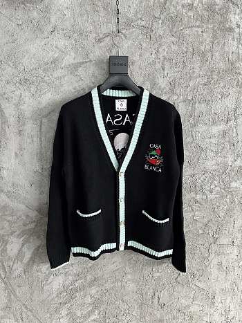 Okify Casablanca Black Cardigan 
