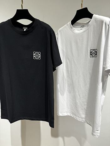 Okify Loewe T-shirt In Black/White