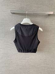 Okify Loewe Black Crop Top  - 4