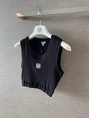 Okify Loewe Black Crop Top  - 3
