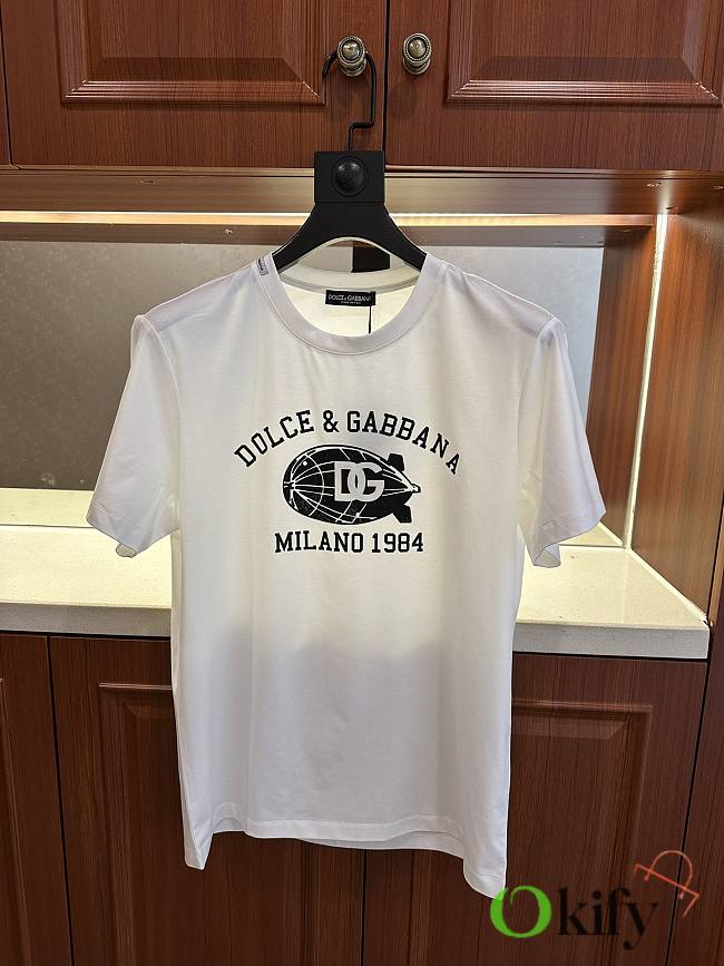 Okify Dolce & Gabbana White T-shirt 25065 - 1