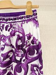 Okify Dolce & Gabbana Purple Shorts - 6