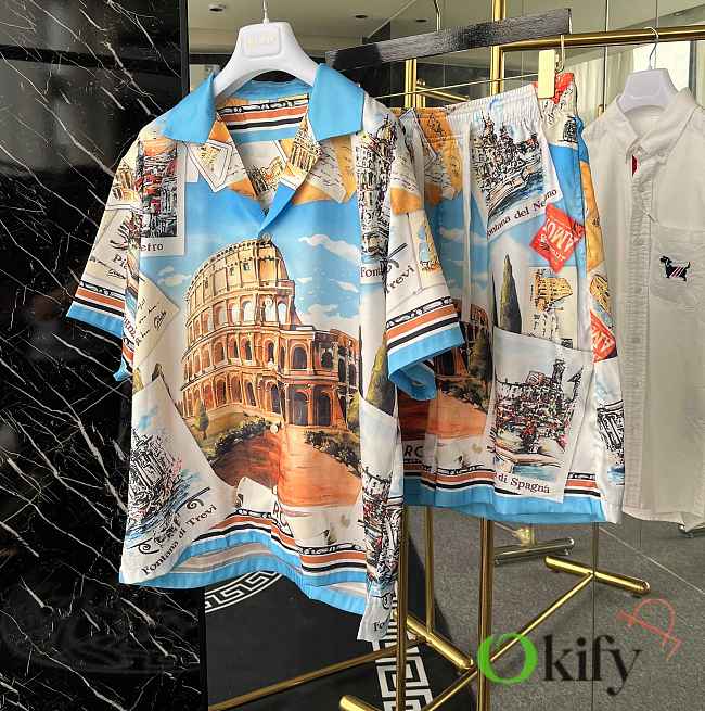 Okify Dolce & Gabbana Set Of Shirt And Shorts - 1
