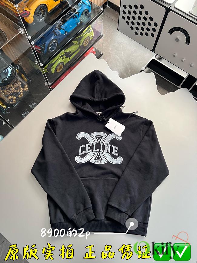 Okify Celine Black Hoodie 25072 - 1