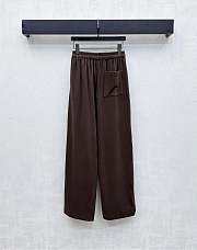 Okify MiuMiu Brown Drawstring Straight Leg Pants - 5